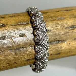 Brighton Silver Heart Bracelet